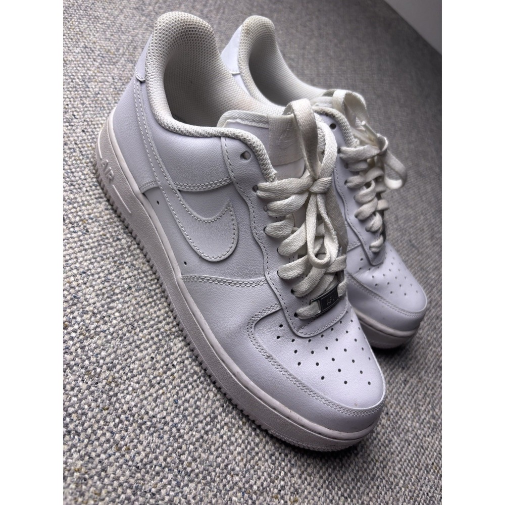 Nike Air Force 1 Low Triple White Men's Shoes CW2288-111 Sz 7.5